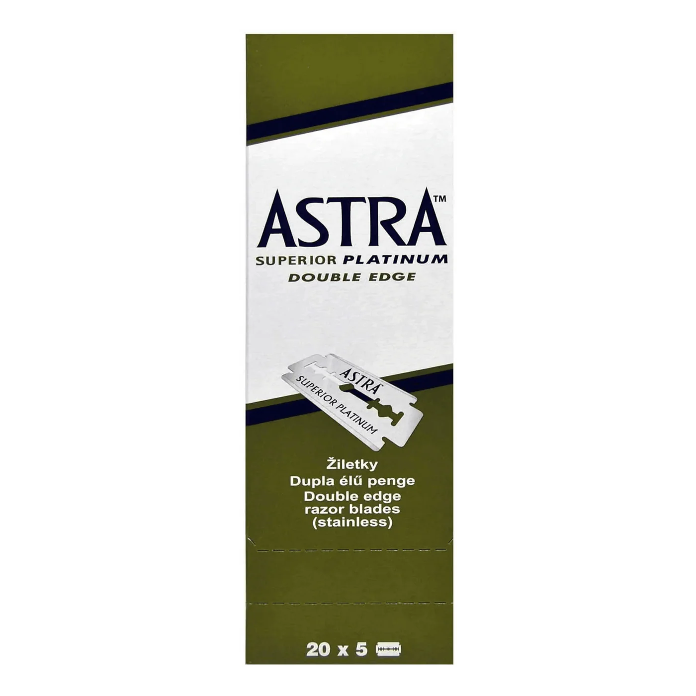 Astra Superior Platinum Double Edge Razor