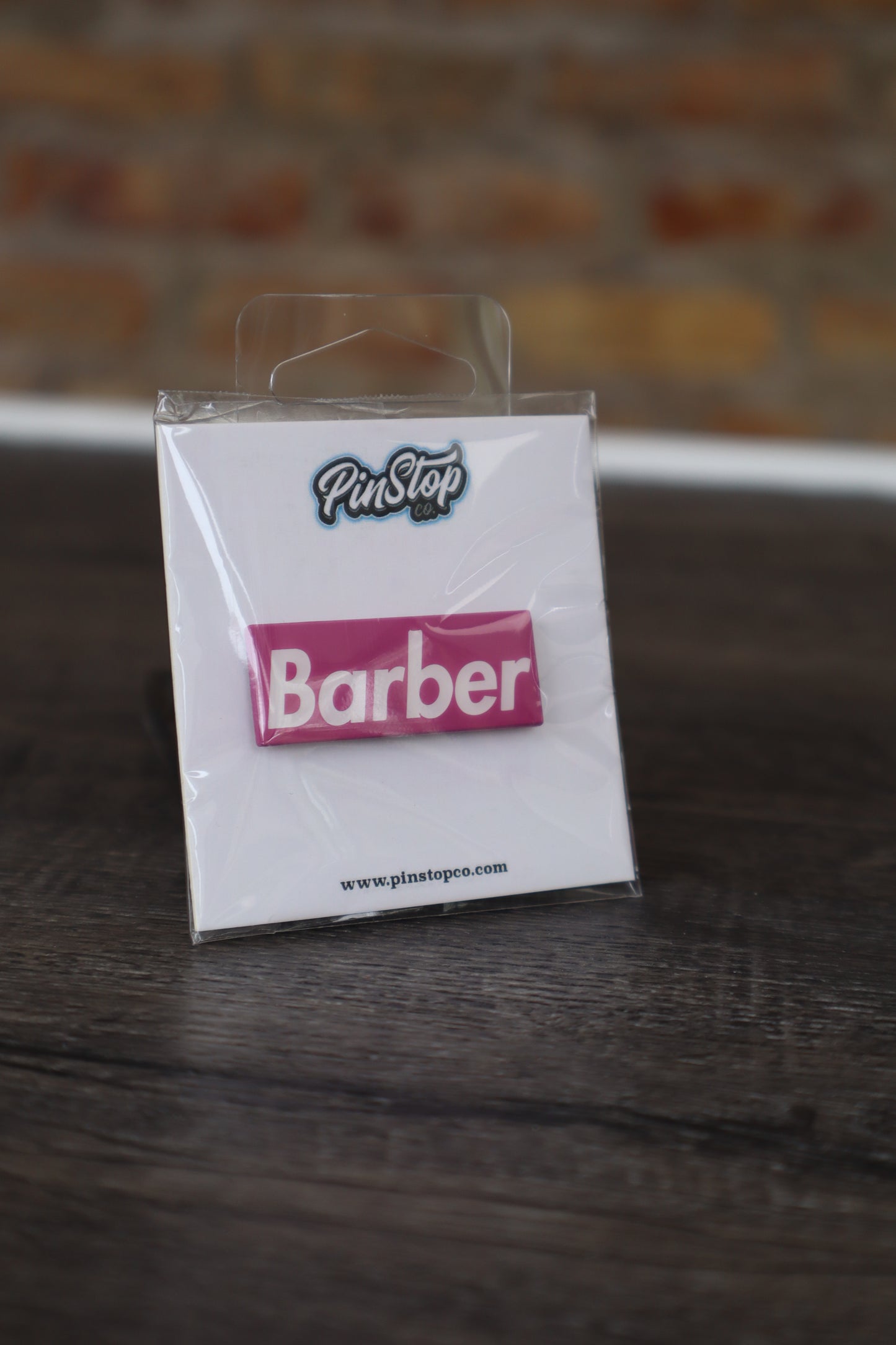 Pinstop "Barber" Pink Pin
