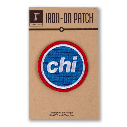 Transit Tees "Chicago Authority" Iron on Patch