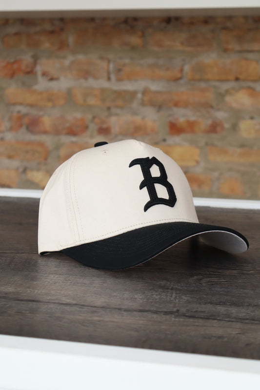 PinStop "B" Tan Snapback